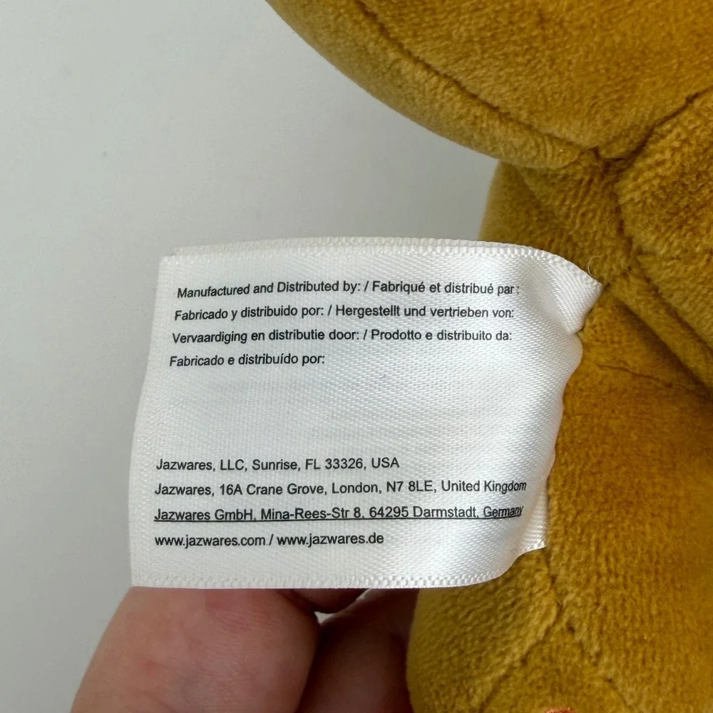 Pokemon‎ Eevee Plush Brown Stuffed Animal Toy Jazwares PKW4018-071023-WH 8 Inch